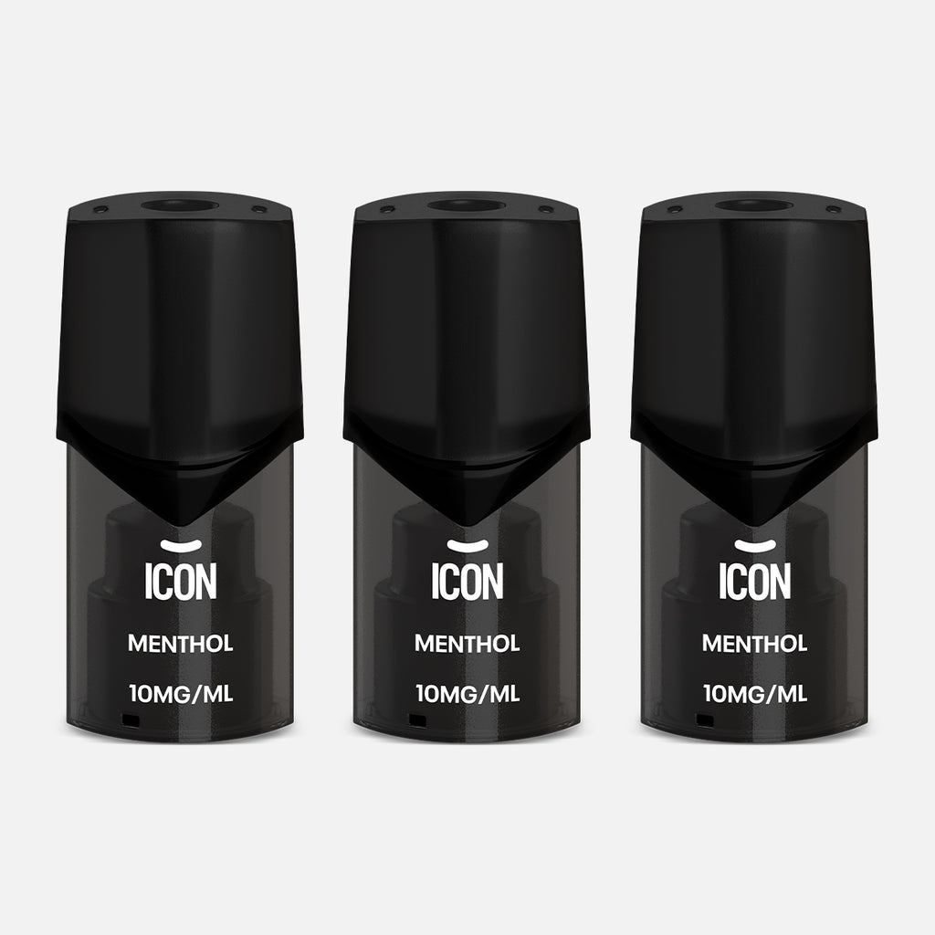 Icon Vape Menthol Pods 10mg (Pack of 3)