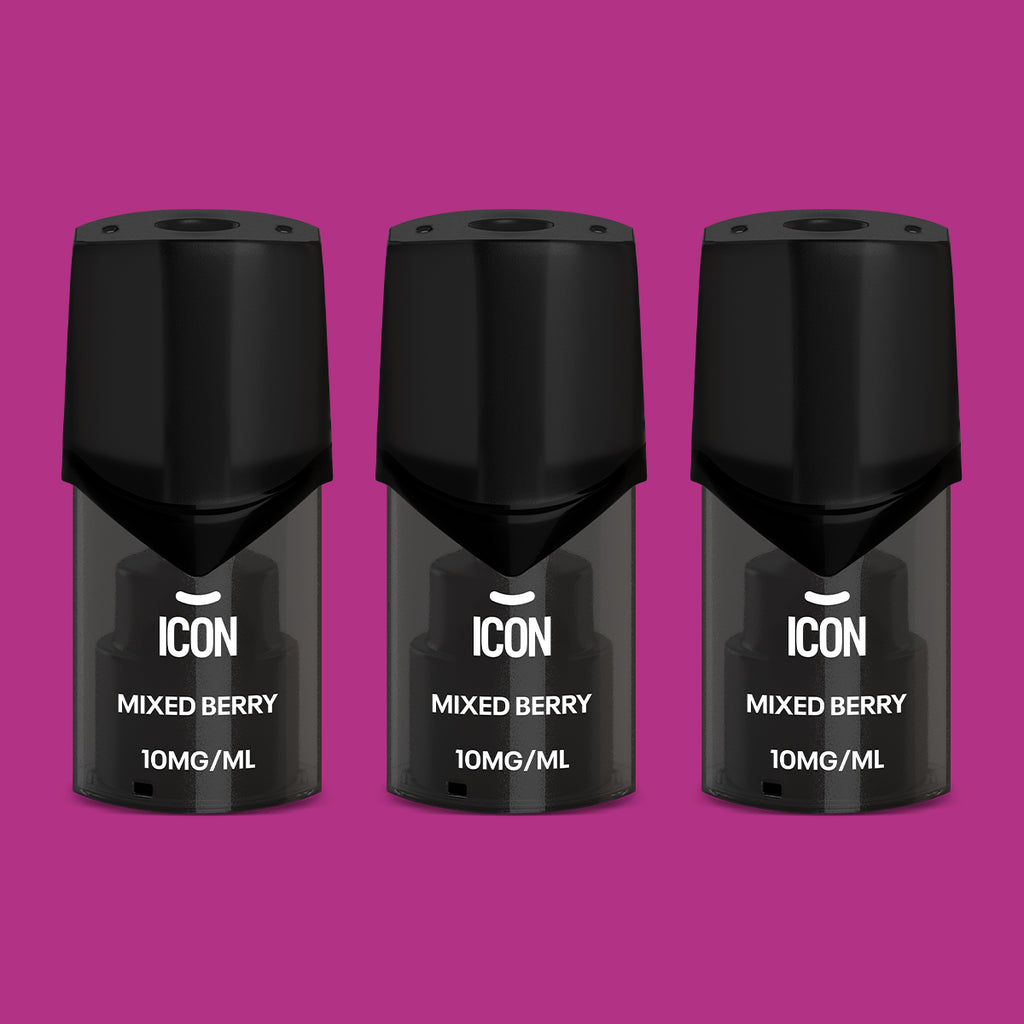 Icon Vape Mixed Berry Pods 10mg (Pack of 3) Alternative